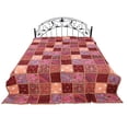 thumbnail image 1 of "Assorted" Patchwork Reversible Pure Cotton Quilt from Jaipur - Pure Cotton, 1 of 4