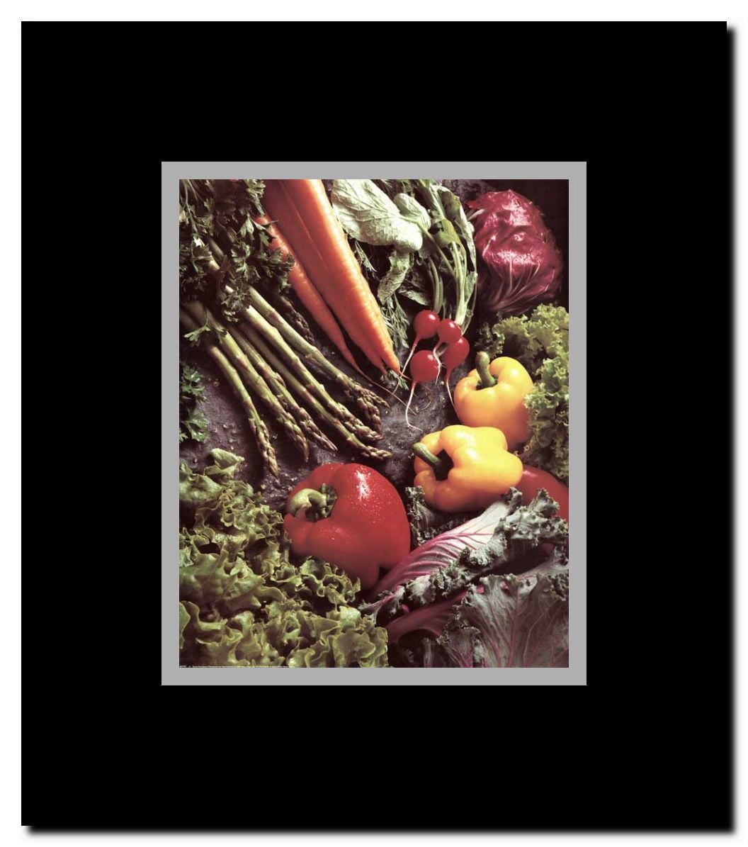 Assorted Peppers Vegtables Framed Movie Poster