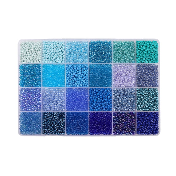 Assorted Plastic Beads For Jewelry Making, 5200 Pcs, DIY Crafting Supplies For Creative Projects, Ideal For Beadwork And Accessories, Durable Small Beads For Delicate Designs