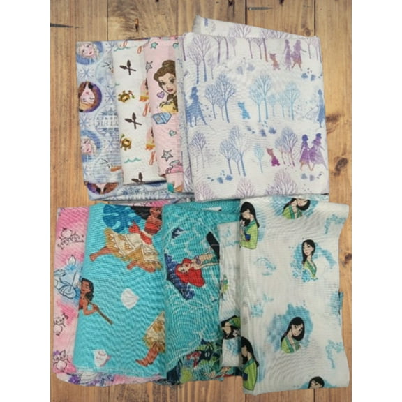 Assorted Princess Fabric - 1 lb Scrap Bundle