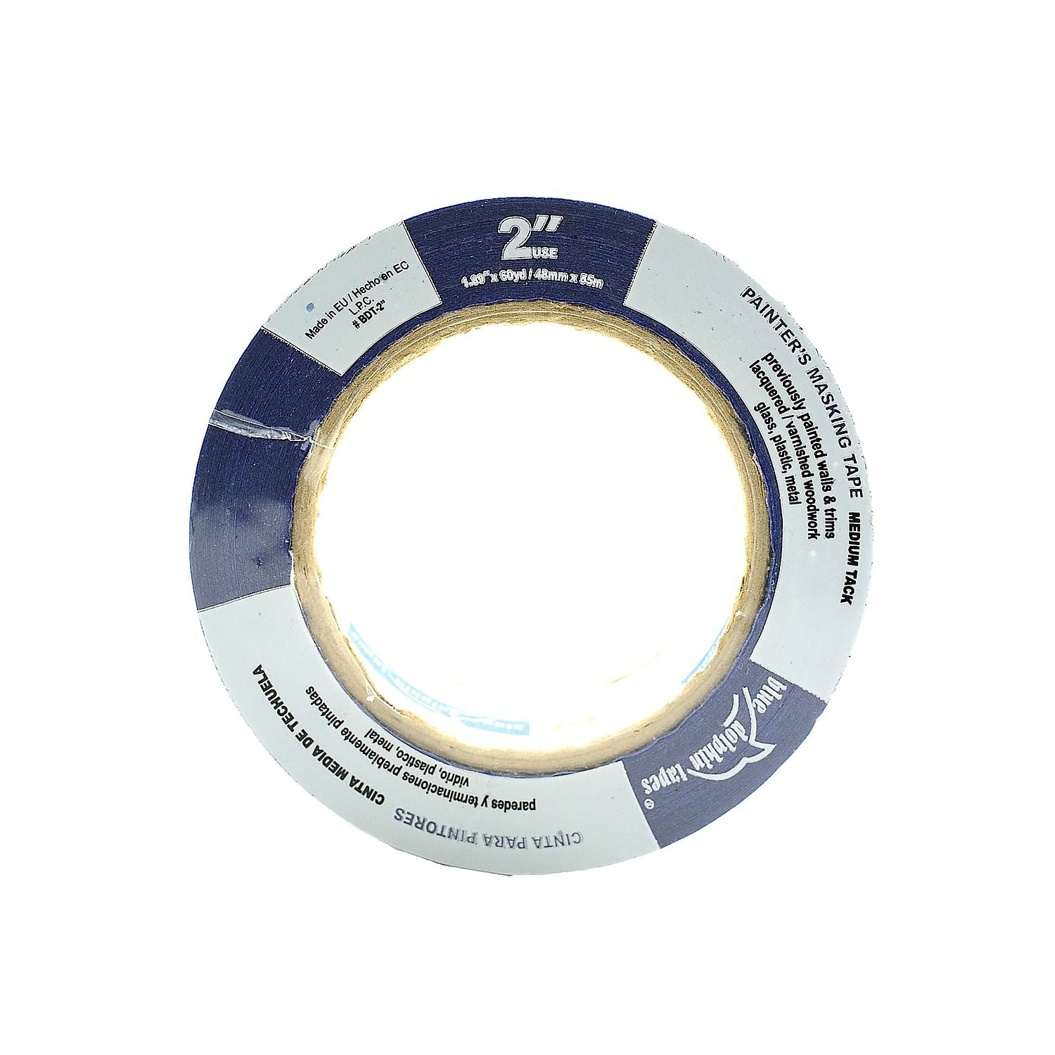 Assorted Publishers Blue Dolphin Tapes Painter'S Tape For Professionals 2 In. X 180 Ft. (BDT 0200)
