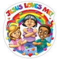 thumbnail image 1 of Assorted Publishers Carson Dellosa 2-Sided Decorations "Jesus Loves Me" (CD-288005), 1 of 2