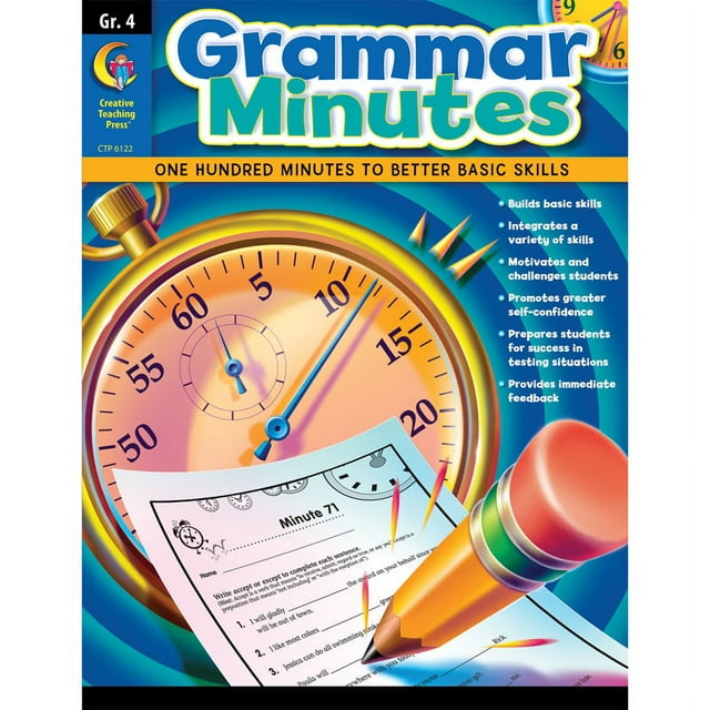 Assorted Publishers Grammar Minutes Grade 4 (CTP6122)