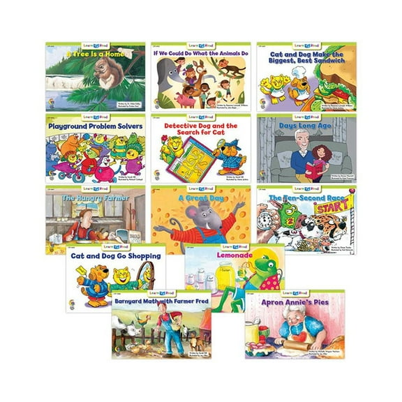 Assorted Publishers Learn to Read Variety Pack 15 Level G-H for Grades 1-2 Set of 13 Books