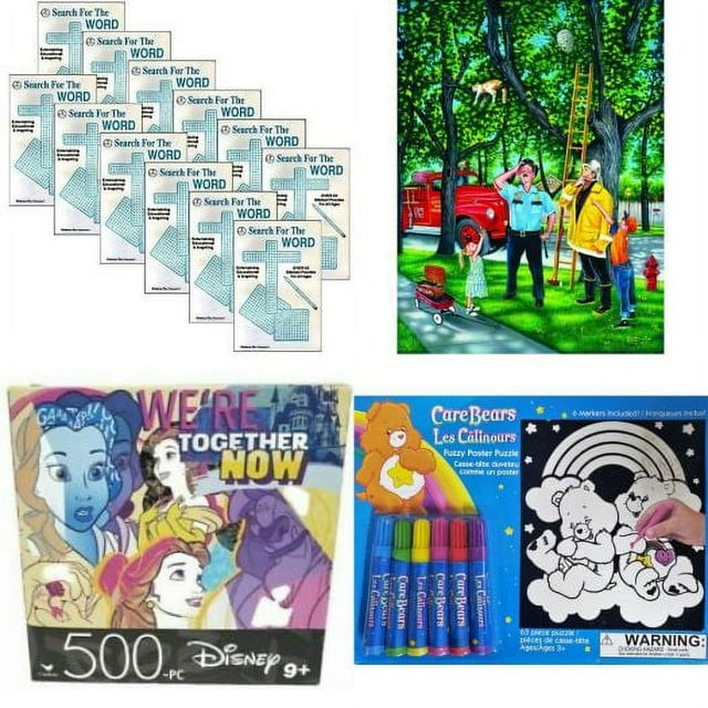 Assorted Puzzles 4 Pack Bundle: Bulk Lot Bundle Qty 12 Search For The Assorted Puzzles 4 Pack Bundle: Bulk Lot Bundle Qty 12 Search For The