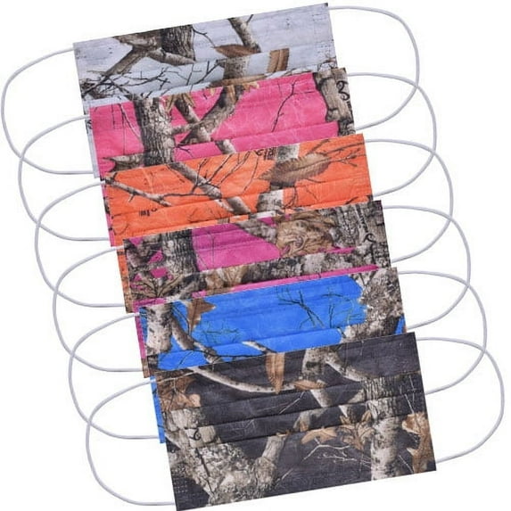 Assorted Realtree Edge® Colors Disposable Masks - 10 Pack