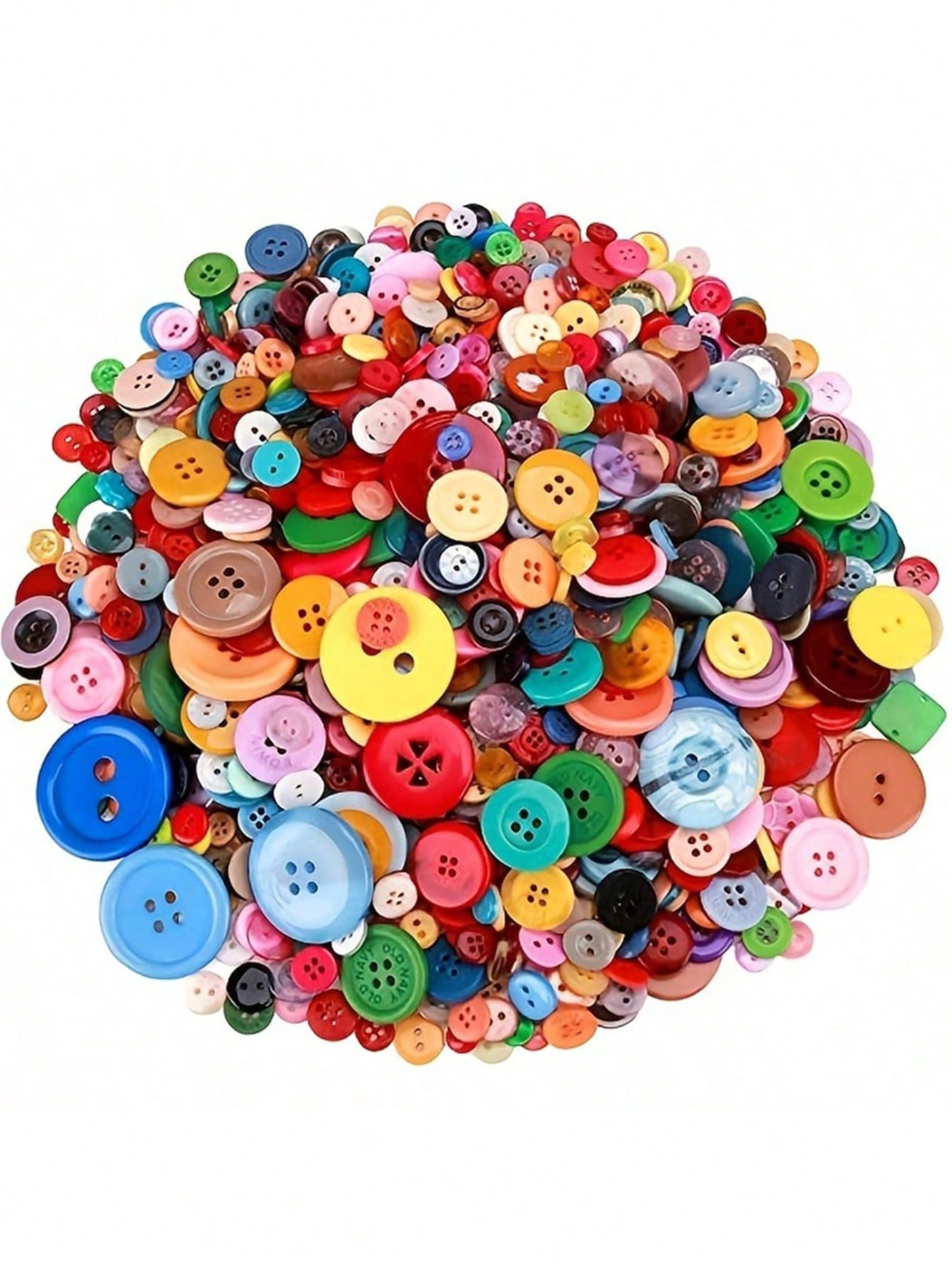 Design Button Food Assorted Resin Buttons 200 Pcs | Mixed 2 & 4 Hole Sewing & Craft ...