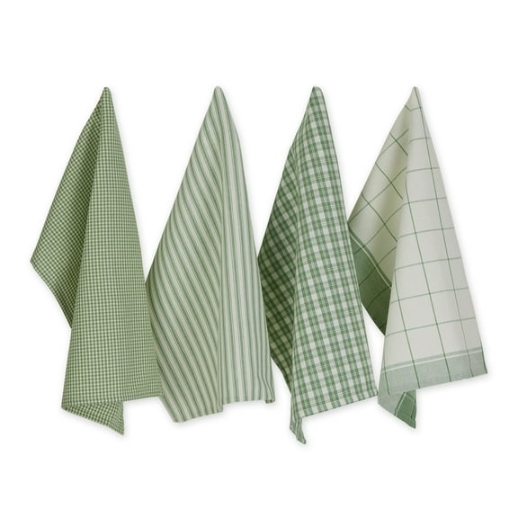 Assorted Sage Classic Dishtowel (Set of 4)