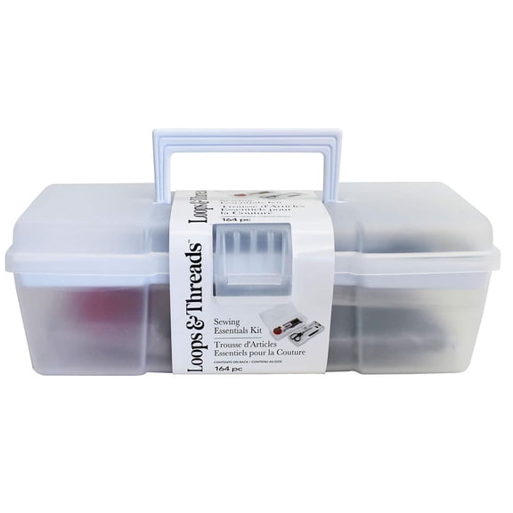 Sew & Go Premium Sewing Kit in Caddy with Removable Tray by Loops & Threads