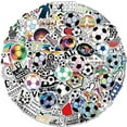 thumbnail image 1 of Assorted Soccer Sports Themed 50pc Sticker Set, 1 of 1