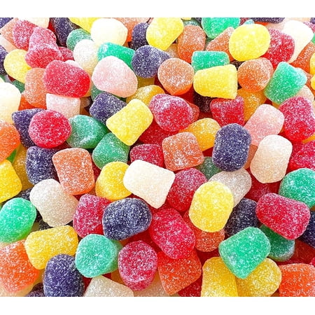 Assorted Spice Gum Drops Candy, Colorful Chewy Mix - 3 Pound Bag price history and forecast - Laeta Food