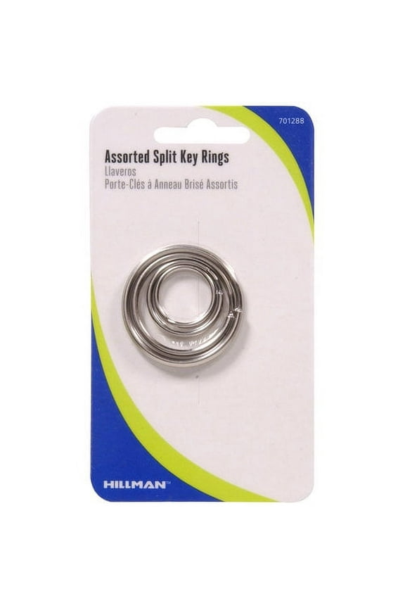 Assorted Split Key Rings The Hillman Group