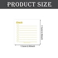 thumbnail image 1 of Assorted Sticky Notes 4 Styles Lined Checklist Memo To Do List Pads 200 Sheets Strong Adhesive Repositionable Note Pads - Checklist Notebook, 1 of 4