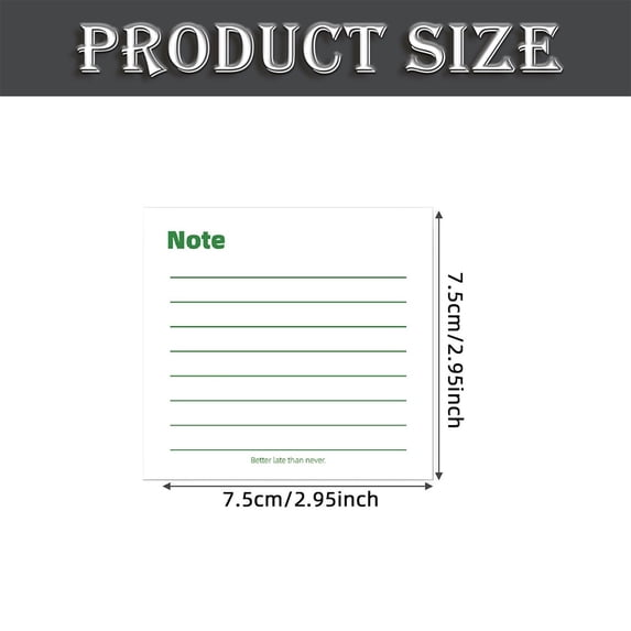 Assorted Sticky Notes 4 Styles Lined Checklist Memo To Do List Pads 200 Sheets Strong Adhesive Repositionable Note Pads - Note Notebook