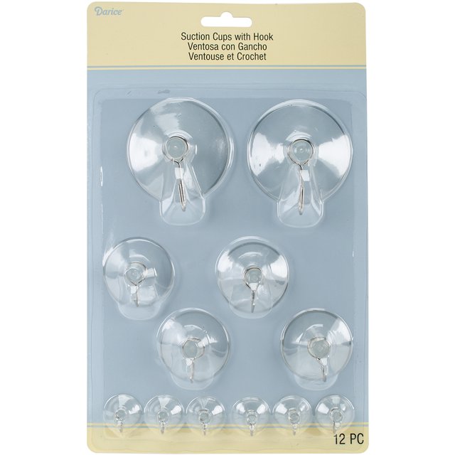 Assorted Suction Cup with Hooks