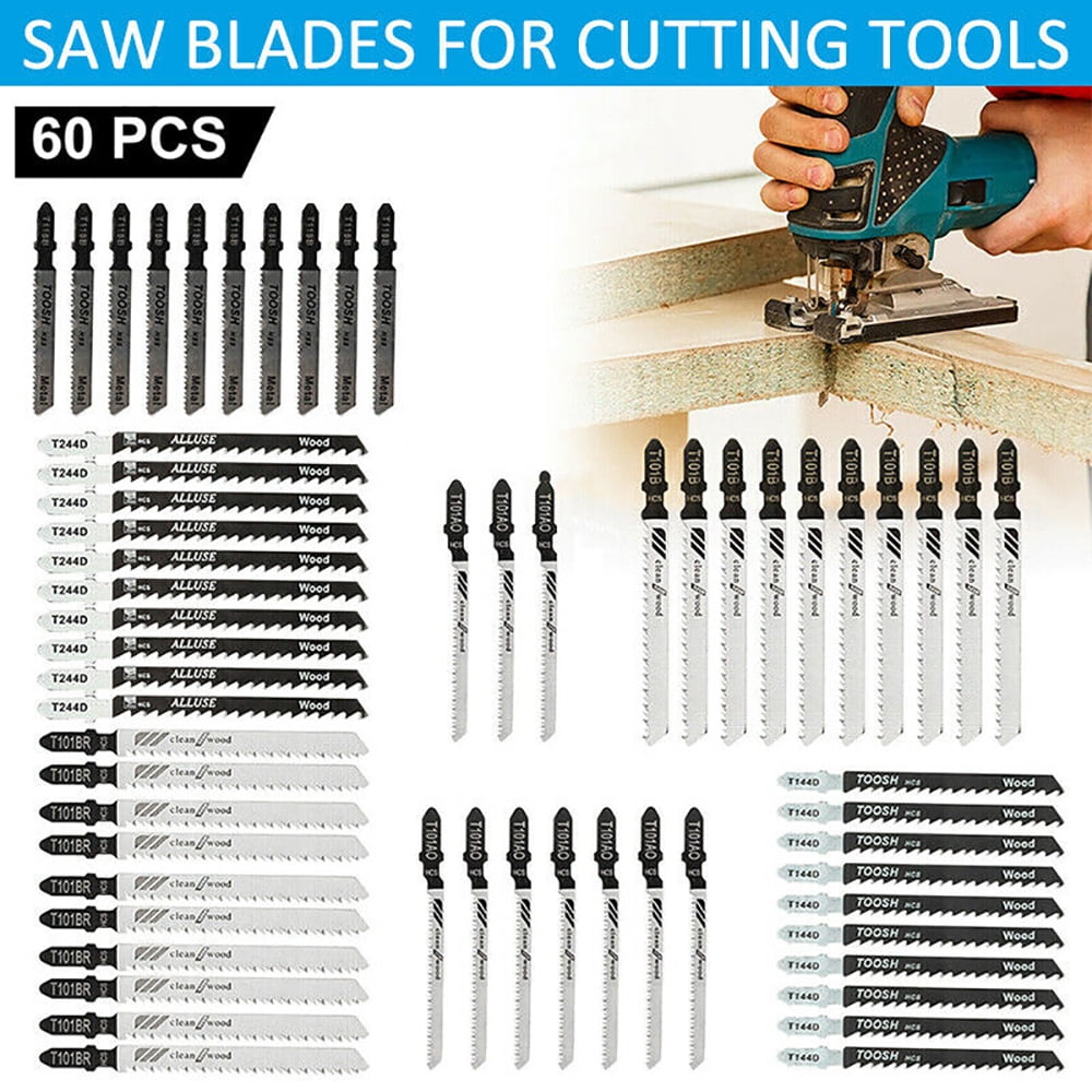 10pcs U-shank Jig Saw Blades Set For Black And Decker Jigsaw Metal