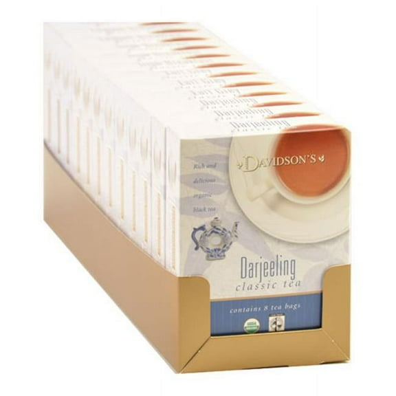 Davidson Organic Tea 2170 Assorted Traditional Tea- Box of 8
