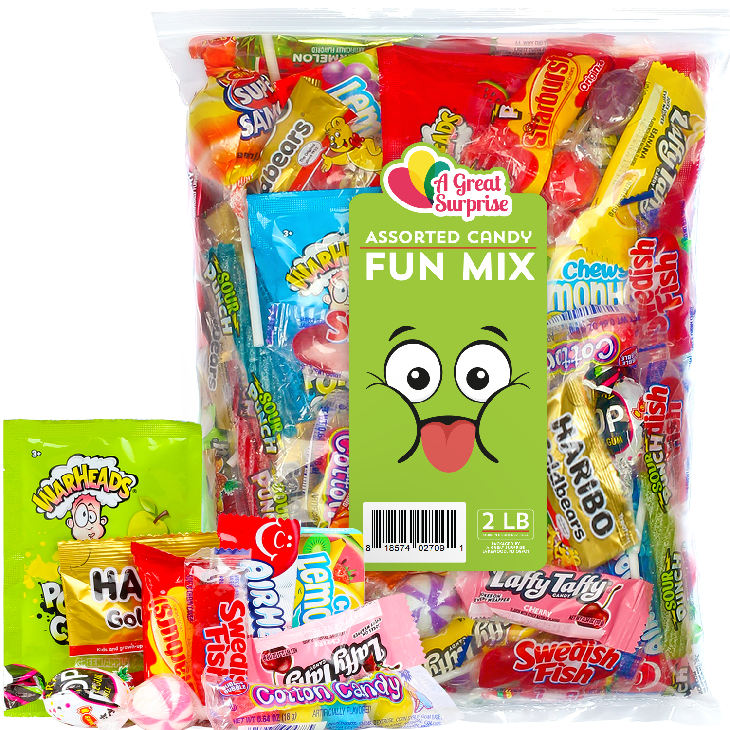 Valentine's Day Candy Mix Bulk Assorted Candies 2 Pounds Pinata