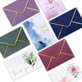thumbnail image 1 of Assortment 4x6 Inch Heavy Duty Thank You Greeting Cards with Envelopes 36 Pack, 1 of 7