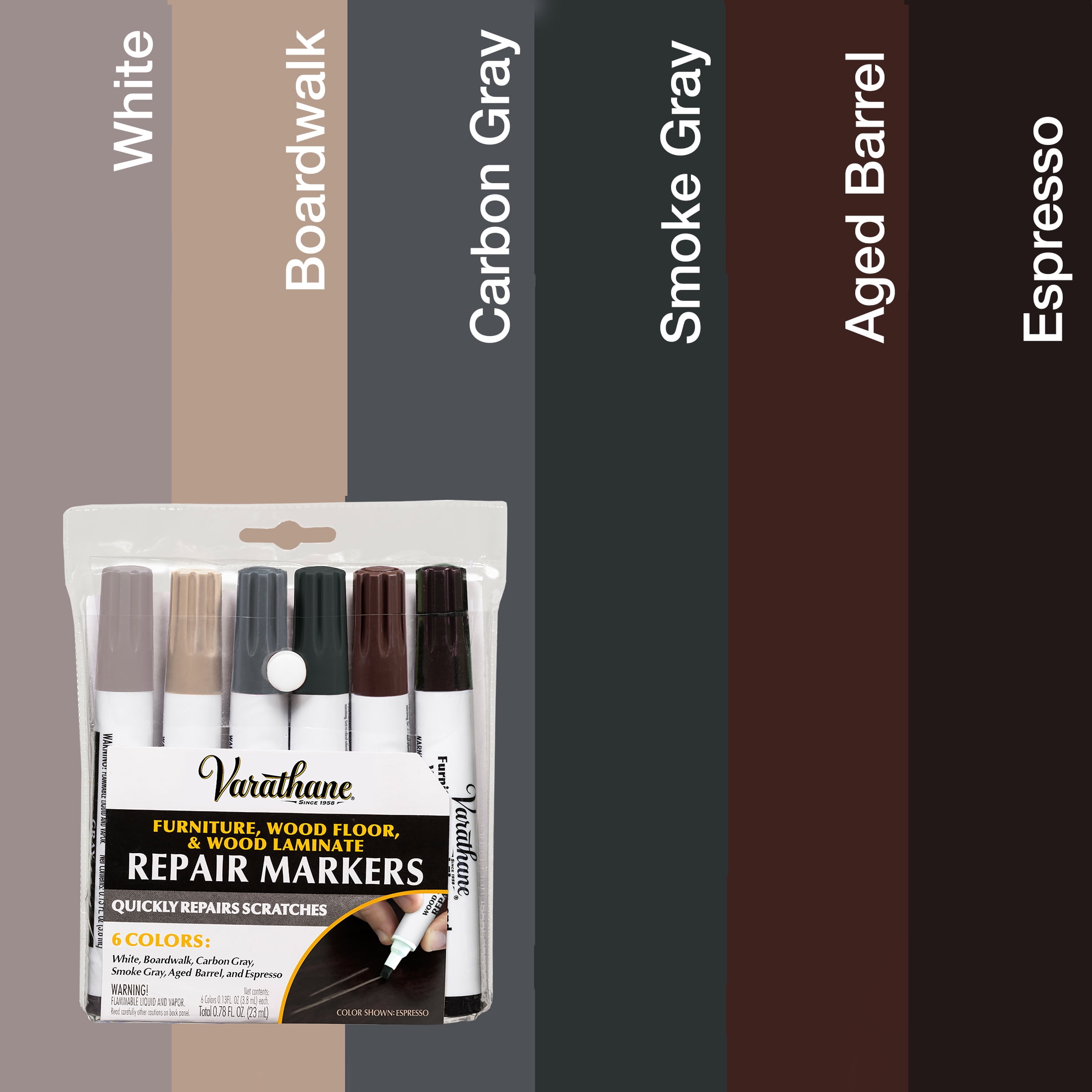 Assortment, Varathane, Furniture, Wood Floor and Wood Laminate Markers