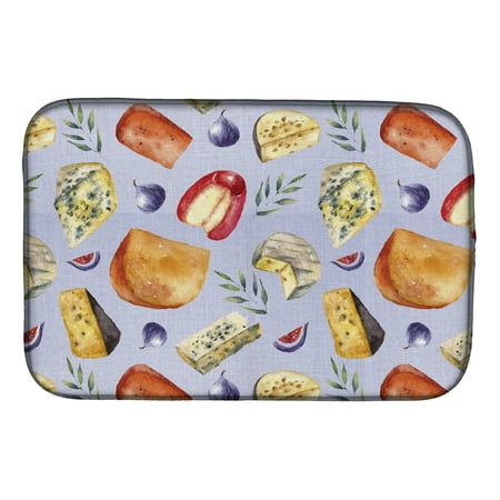 Assortment of Cheeses Dish Drying Mat