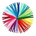 thumbnail image 1 of Assortment of Colors YKK #3 Skirt & Dress Coil Zippers Mix of Colors (50 Zippers, 12 inch), 1 of 1