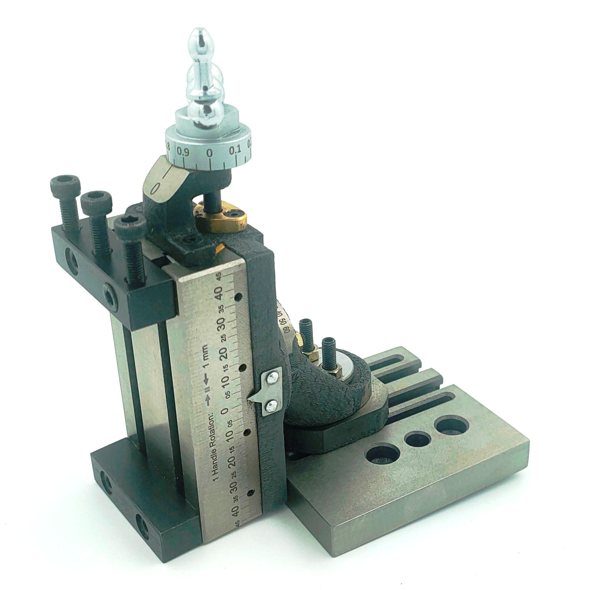 Assorts' Design Patent Mini Vertical Milling Slide with Base Plate