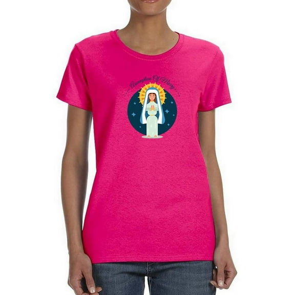Assumption Of Mary Day. T-Shirt Women -Image by Shutterstock, Female x-Large