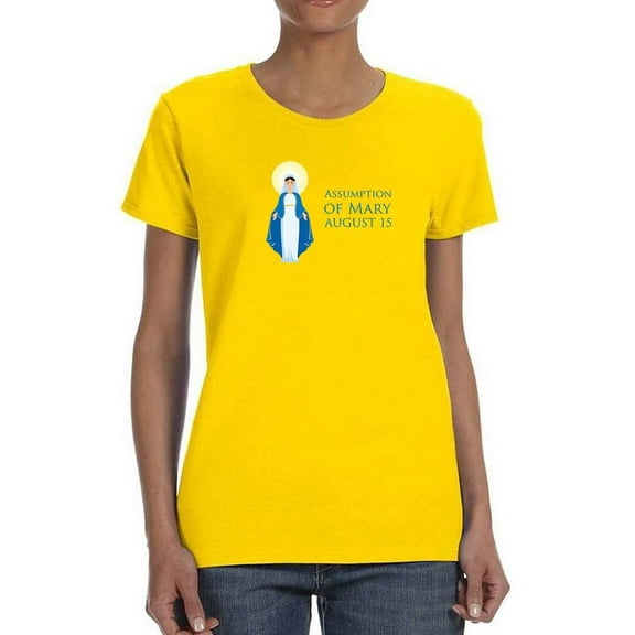 Assumption Of Mary Feast T-Shirt Women -Image by Shutterstock, Female 4X-Large
