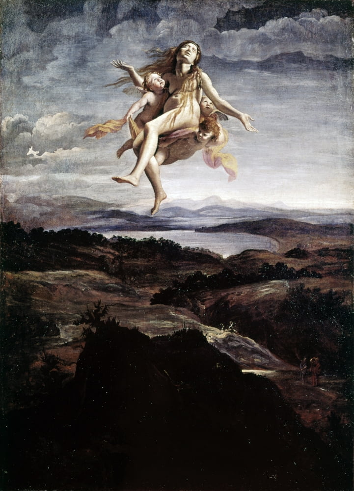 Assumption Of Mary Magdalene Canvas Art - (24 x 36)
