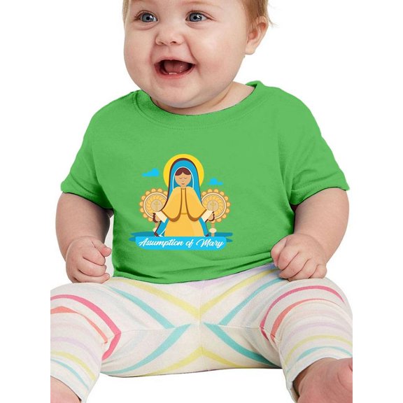 Assumption Of Mary. T-Shirt Infant -Image by Shutterstock, 6 Months
