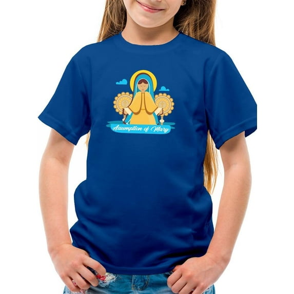 Assumption Of Mary. T-Shirt Juniors -Image by Shutterstock, Medium