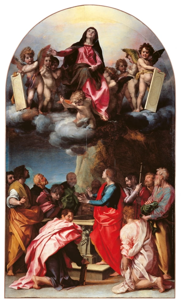 Assumption Of The Virgin Canvas Art - (18 x 24)