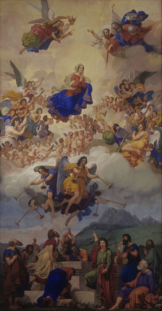Assumption Of The Virgin Canvas Art - (24 x 36)