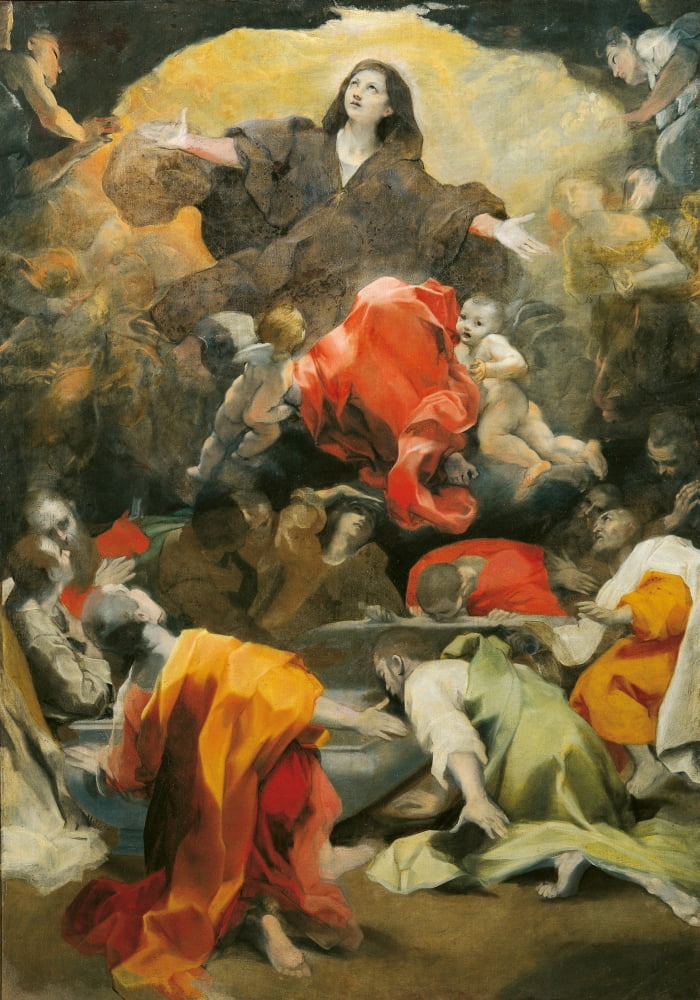 Assumption Of The Virgin Canvas Art - (24 x 36)