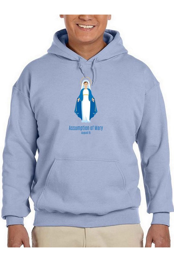 Assumption Of The Virgin Mary Hoodie Men -Image by Shutterstock, Male Small