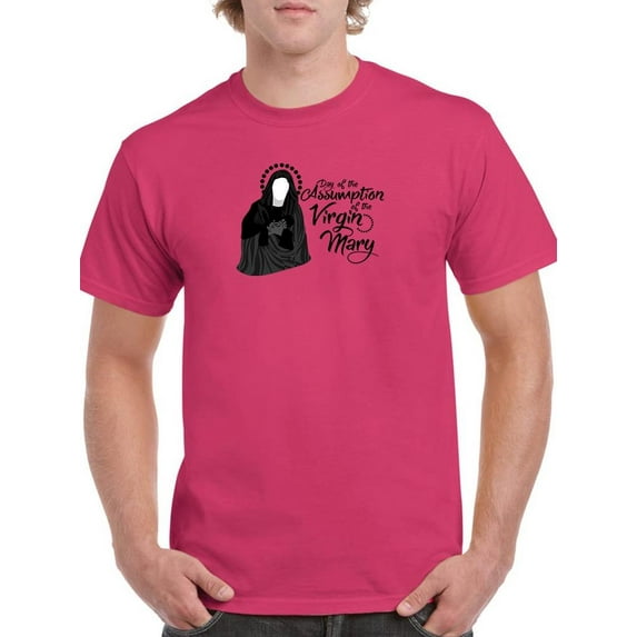 Assumption Of The Virgin Mary. T-Shirt Men -Image by Shutterstock, Male 4X-Large