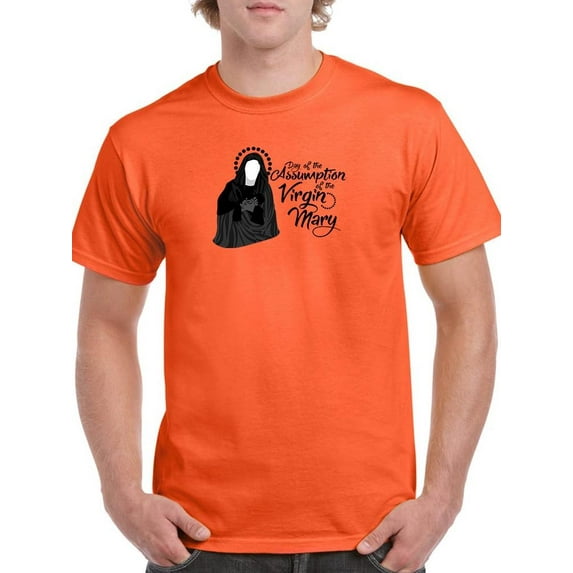 Assumption Of The Virgin Mary. T-Shirt Men -Image by Shutterstock, Male 4X-Large