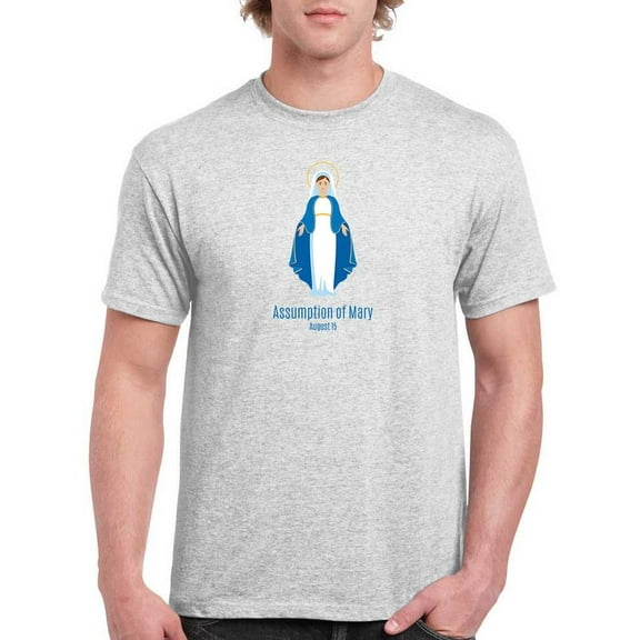 Assumption Of  The Virgin Mary T-Shirt Men -Image by Shutterstock, Male x-Large