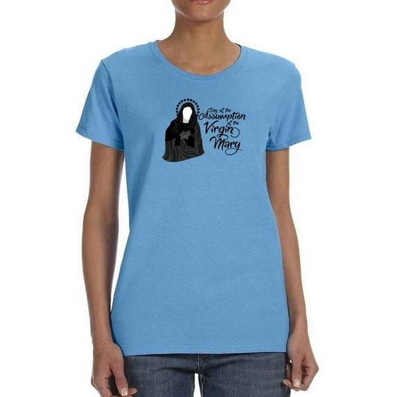 Assumption Of The Virgin Mary. T-Shirt Women -Image by Shutterstock, Female 5X-Large