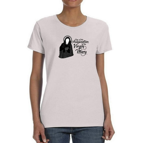Assumption Of The Virgin Mary. T-Shirt Women -Image by Shutterstock, Female Small