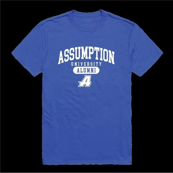 Assumption University Greyhounds Alumni T-Shirt, Royal - Medium