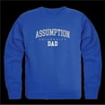 thumbnail image 1 of Assumption University Greyhounds Dad Crewneck Sweatshirt, Royal - Extra Large, 1 of 1