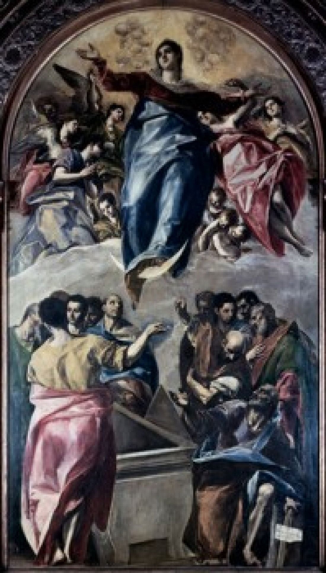 Assumption of the Virgin 1577 El Greco (1541-1614Greek) Oil on Canvas Art Institute of Chicago Canvas Art - El Greco (24 x 36)