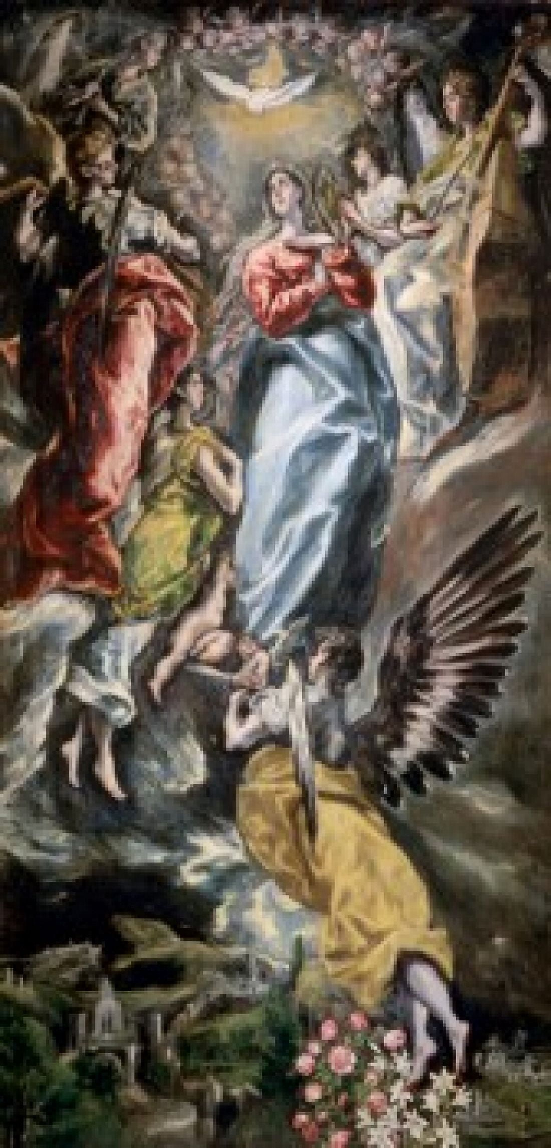 Assumption of the Virgin El Greco (1541-1614Greek) Museum of Santa Cruz Toledo Canvas Art - El Greco (18 x 24)