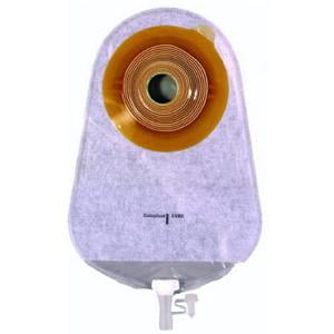 Assura  1-Piece Urostomy Pouch Cut-to-Fit Convex 3/4'' - 1-3/4'', Transparent Box of 10