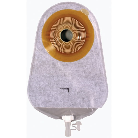 Assura Urostomy Pouch Drainable 1.125" Stoma 10-3/4 Inch Length 1pc System Transparent 12995, 10 Ct