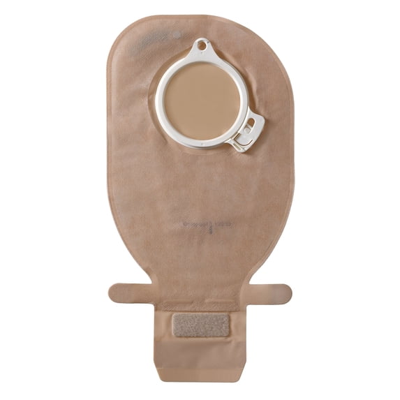 Assura Drainable 11.5"L 2pc System Ostomy Pouch 60 mm Flange 13986, 10 Ct