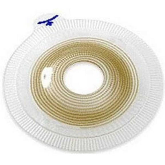 Assura Extra Two-Piece Skin Barrier, Extra-Extended Wear, Belt Tabs, 2-3/8" Flange, Cut-to-Fit 5/8" to 1-3/4" Stoma, Box of 5