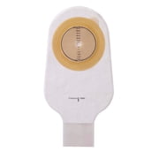 Assura Ostomy Pouch Drainable 15 to 43 mm Stoma 11.25"L 1pc System Transparent 12660, 10 Ct